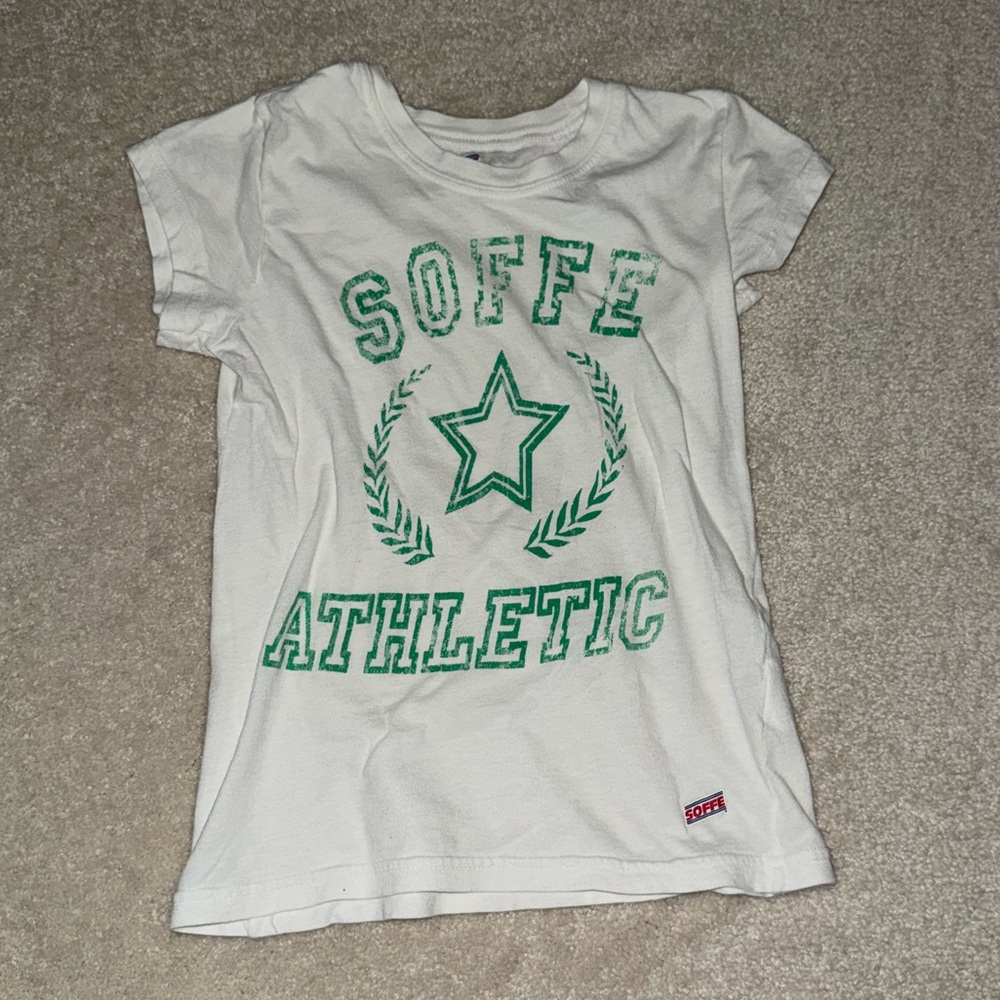 Soffe white tee